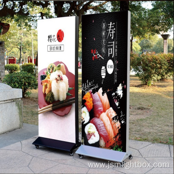 Stable Vertical UV Soft Film Advertising Light Box